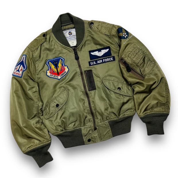 테드 컴퍼니 90s AiR Force Ma-1 항공 자켓