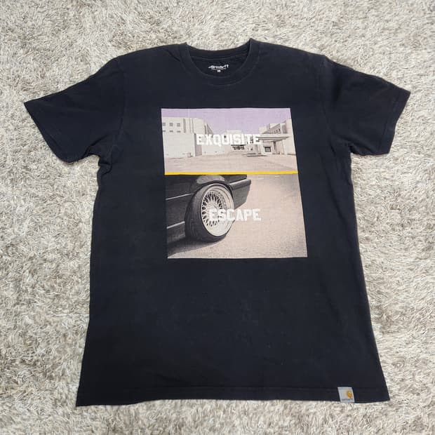 [빈티지] 칼하트 레이싱 그래픽 반팔 티셔츠