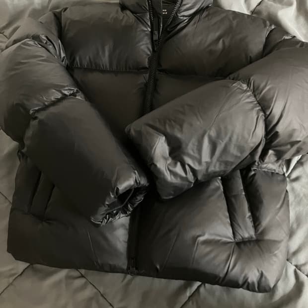 무신사 스탠다드 립스탑 푸퍼 숏패딩