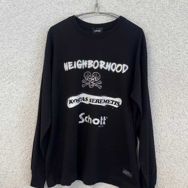 네이버후드 x 쇼트 롱슬리브