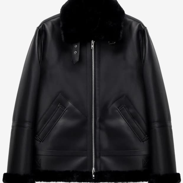 도프제이슨 솔리드 무톤 자켓