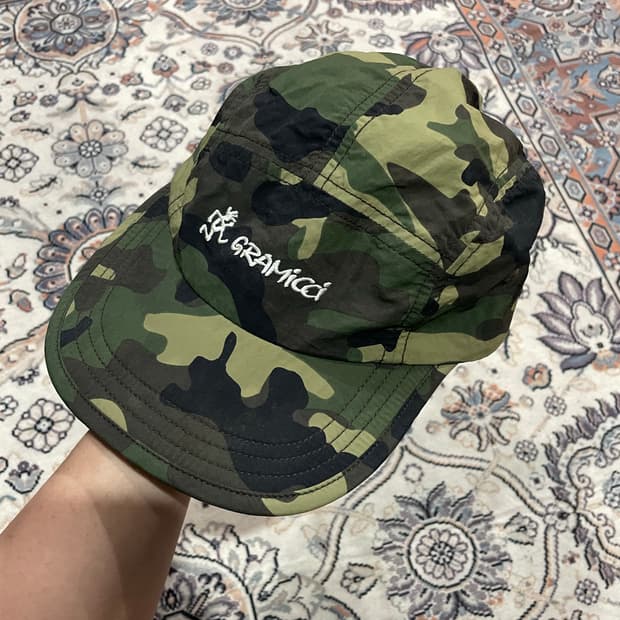 카모 나일론 캠프캡