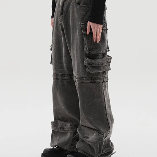 [S] dnsr 디앤써 피그다잉 투웨이 카고 팬츠