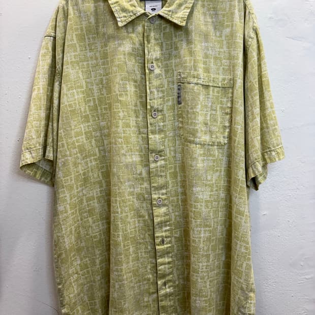 컬롬비아(Columbia) 남성 반팔 패턴 셔츠 (XL)