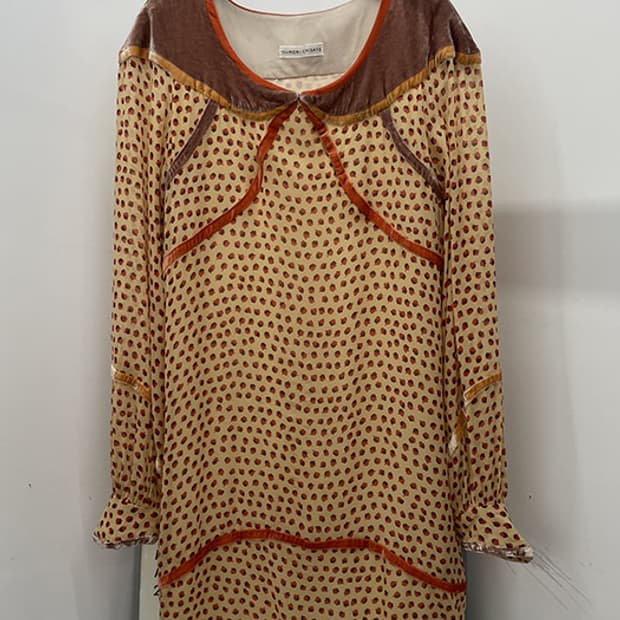 TSUMORI CHISATO_ silk 100% (L)