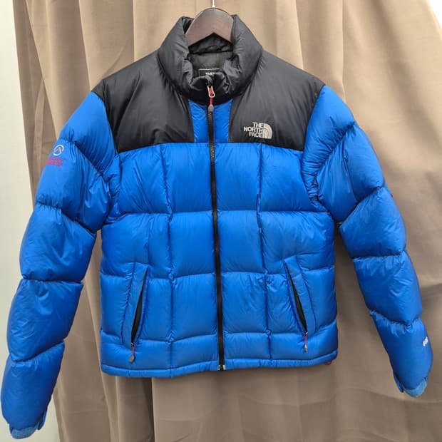 노스페이스 눕시 700 파란색 패딩 95
