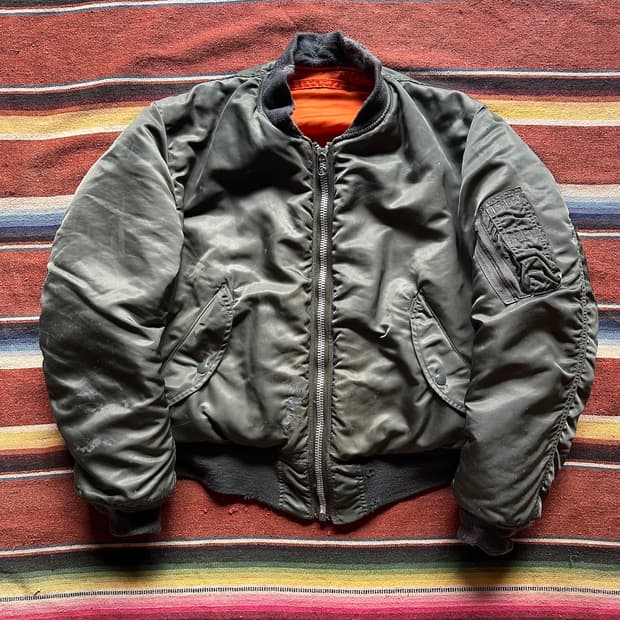 70s USAF 8279E MA-1 Bomber Jacket