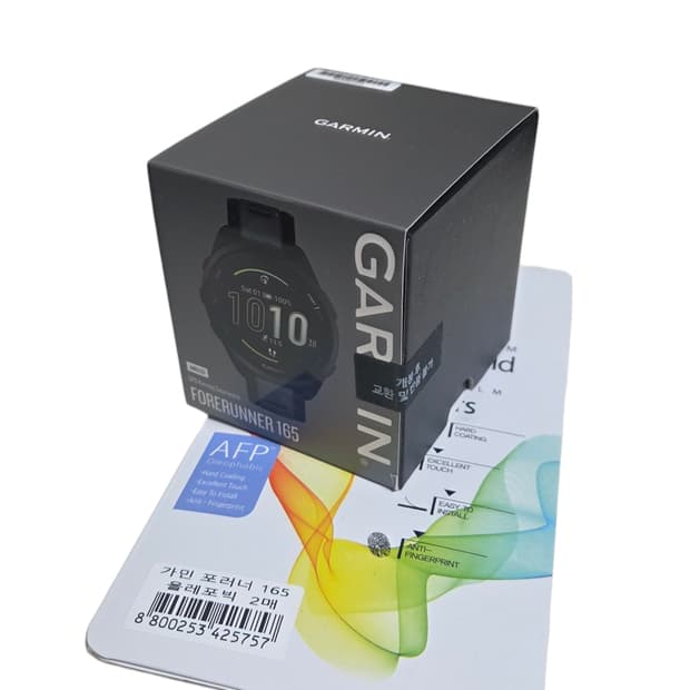 [미개봉] 가민 포러너 165 블랙 (뮤직x)