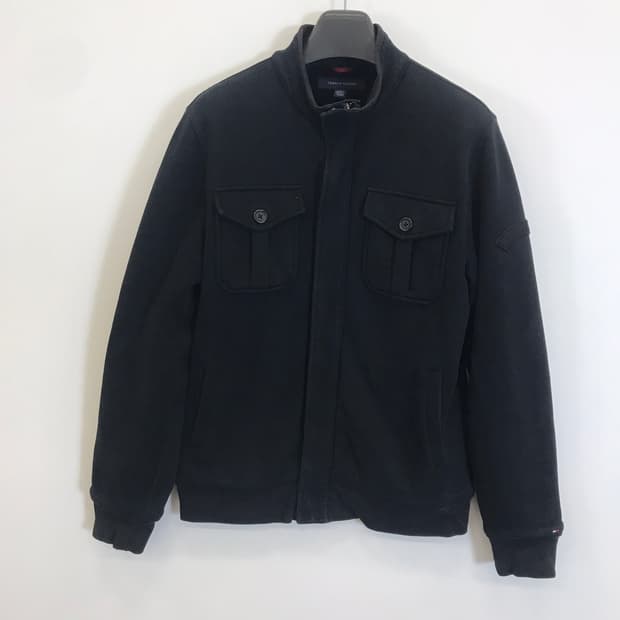 타미힐피거 보아털안감 봄버집업점퍼 [M]