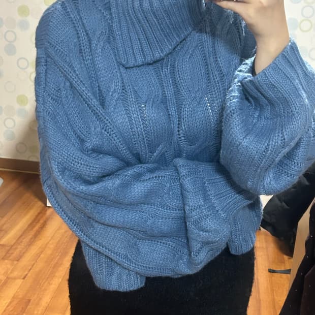 일본빈티지 트임 니트