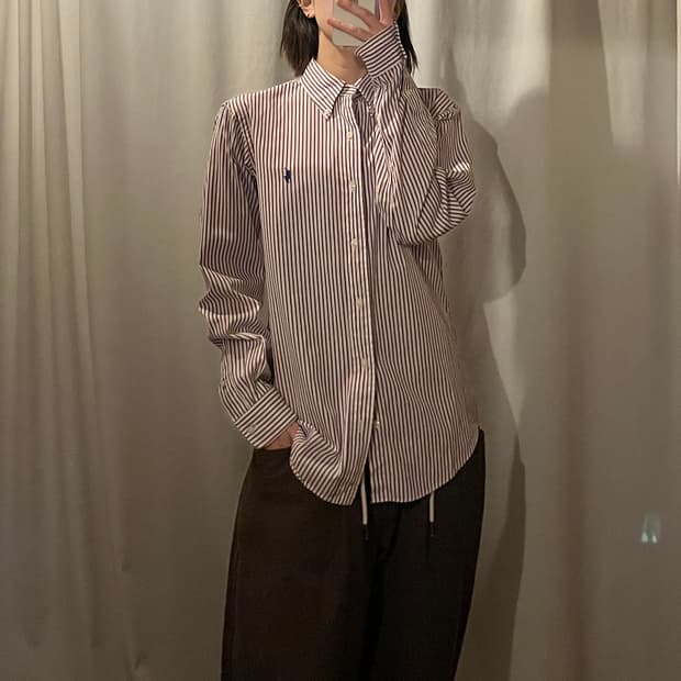 폴로랄프로렌 스트라이프 셔츠