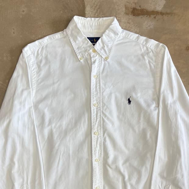 M 폴로랄프로렌 클래식핏 화이트 셔츠