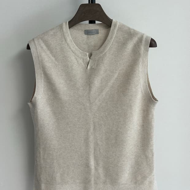 PROJECT M 니트 베스트 조끼