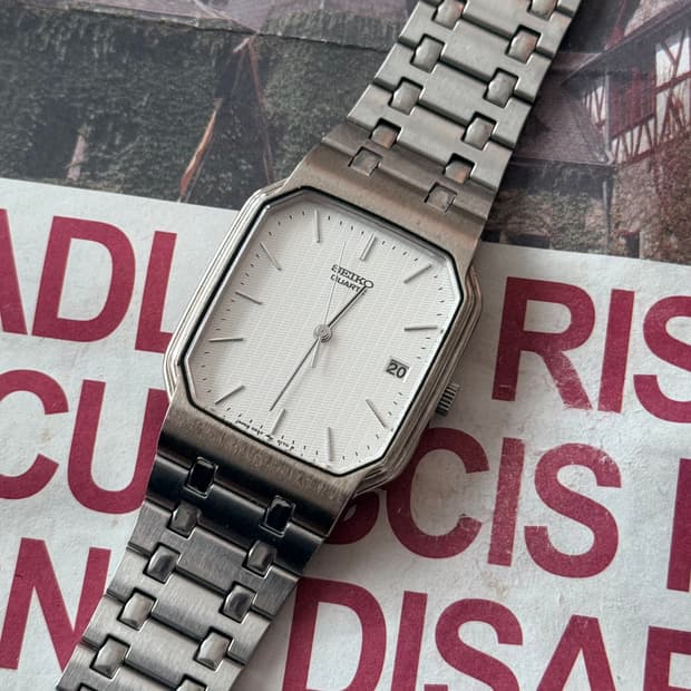 세이코 Seiko 쿼츠 스퀘어