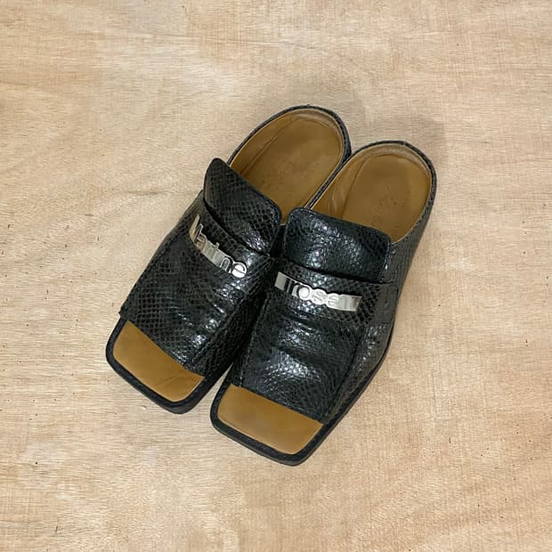MATINE ROSE square toe loafer 스퀘어토 로퍼 뮬