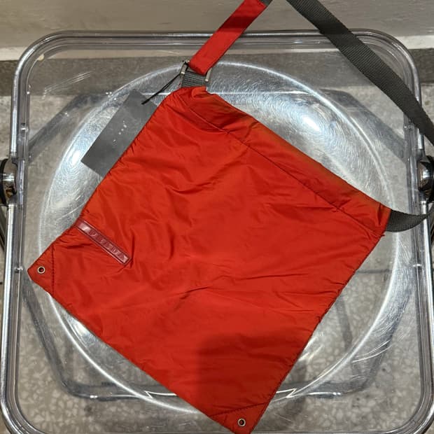 PRADA nylon cross body bag
