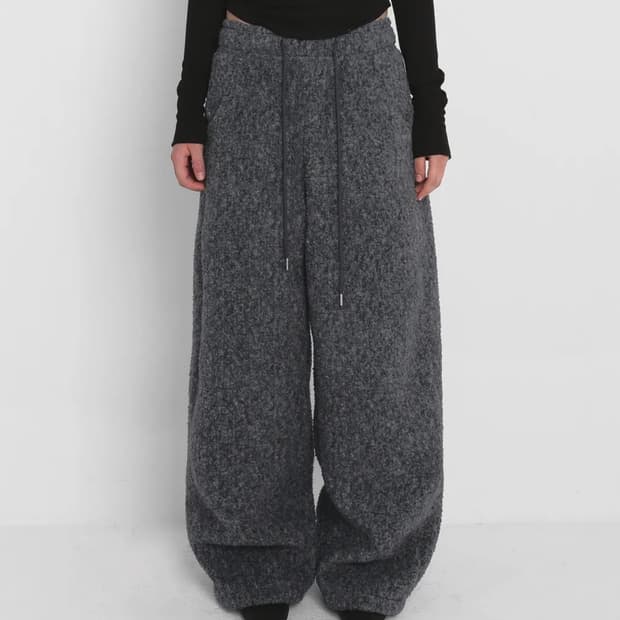 SANDRIC_ FLEECE OVERFIT SWEATPANT