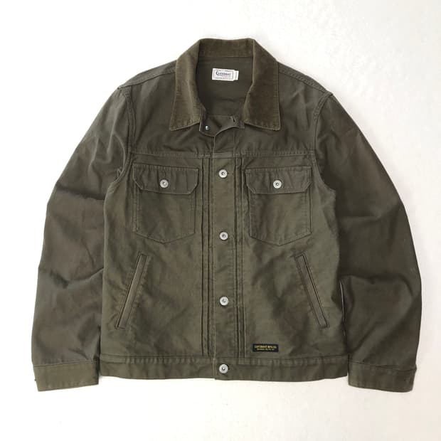 커버낫 코듀로이 카라 워크자켓 