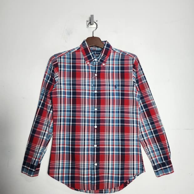 S 폴로 랄프로렌 체크셔츠