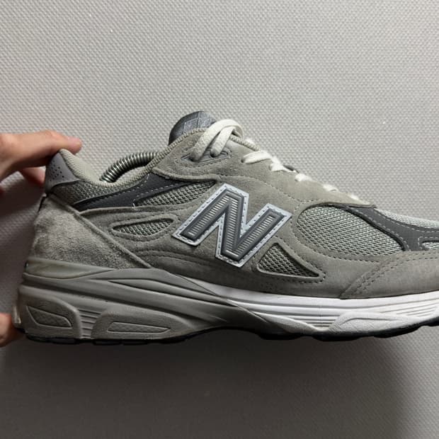 뉴발란스 993 MADE IN USA 그레이 사이즈 280 풀박스