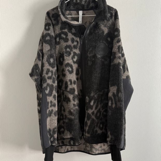 Y-3 yohji yamamoto leopard jacket