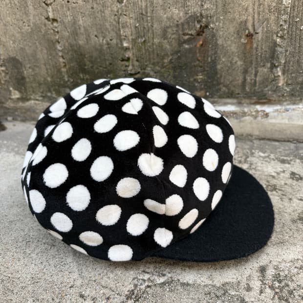 vintage dot cap