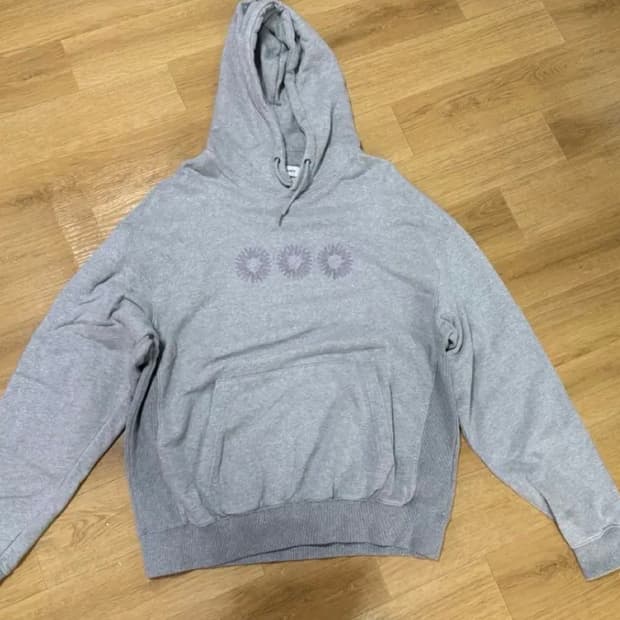 999휴머니티 EVD 후드티 멜란지 그레이