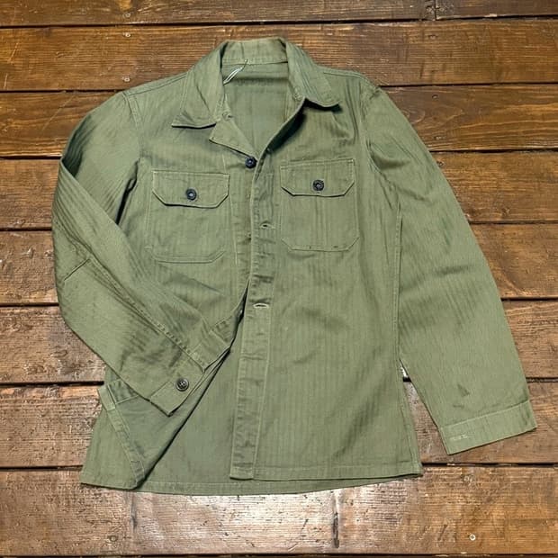 Military USMC 미해병대 40년대 필드셔츠 오리지널 밀리터리 셔