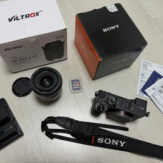 소니 A7C2 풀프레임 카메라 1156컷 + 빌트록스 24mm F1.8