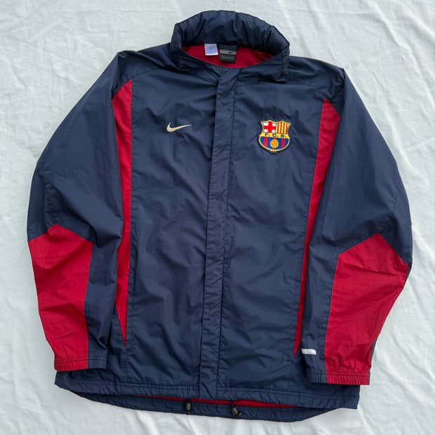 Nike 02-03 FC Barcelona 나이키 바르셀로나 레인자켓