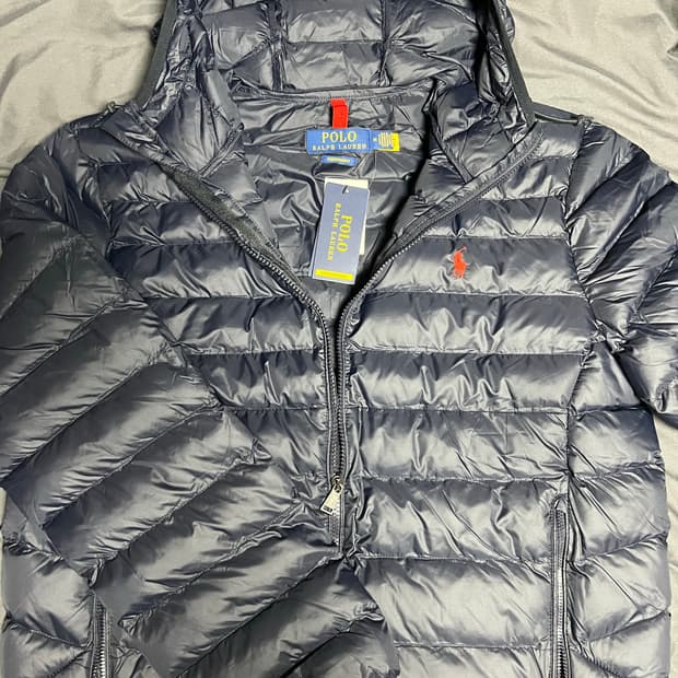 폴로 경량패딩(네이비 새상품)