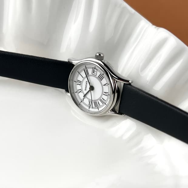 TIFFANY&CO Lady classic round watch