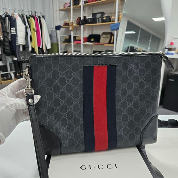 [50%할인] 구찌 웹삼선 클러치백