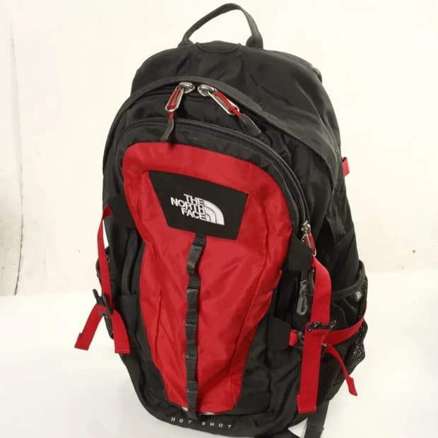 노스페이스 핫샷 레드 빈티지