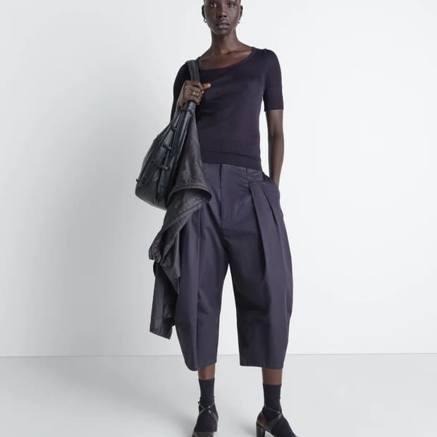 [S,M,L]르메르 26ss 심리스 트롱프뢰유 탑/미드나잇