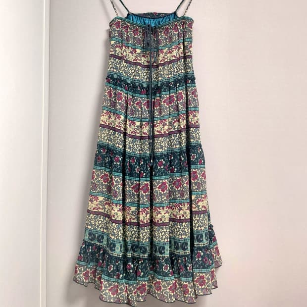 빈티지 타이드 원피스