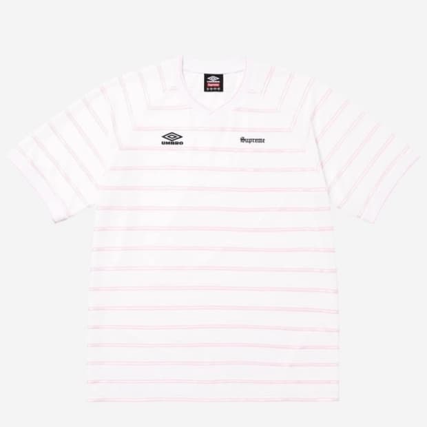 슈프림x엄브로 져지 반팔 M
