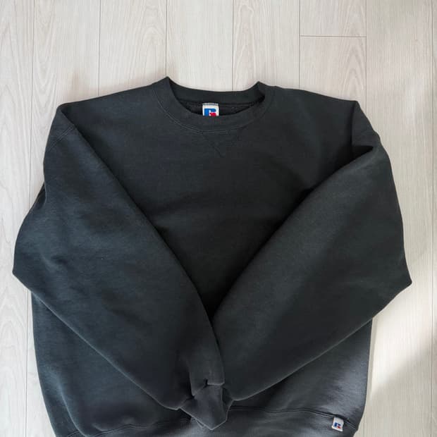 (105) 러셀 맨투맨 블랙 xxl 