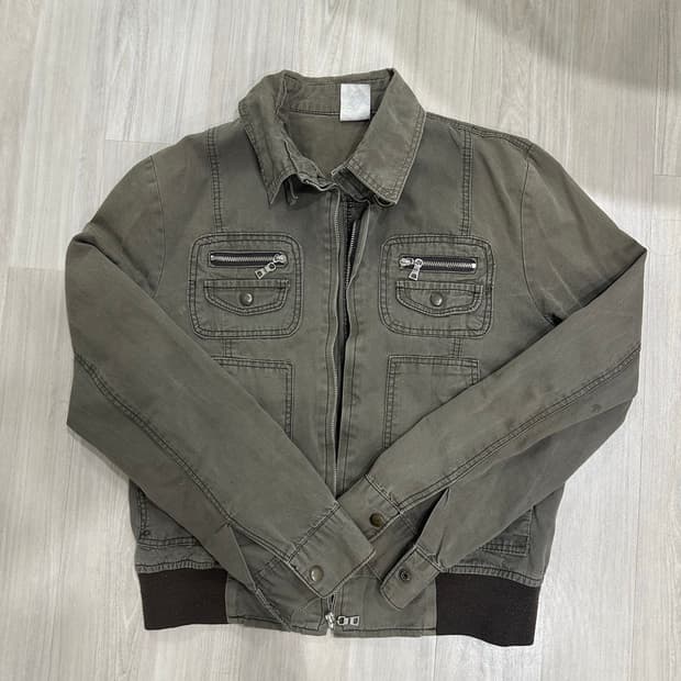 여성 빈티지 야상