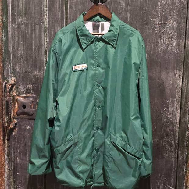 90s ARISTO Church's Chicken Coach Jacket