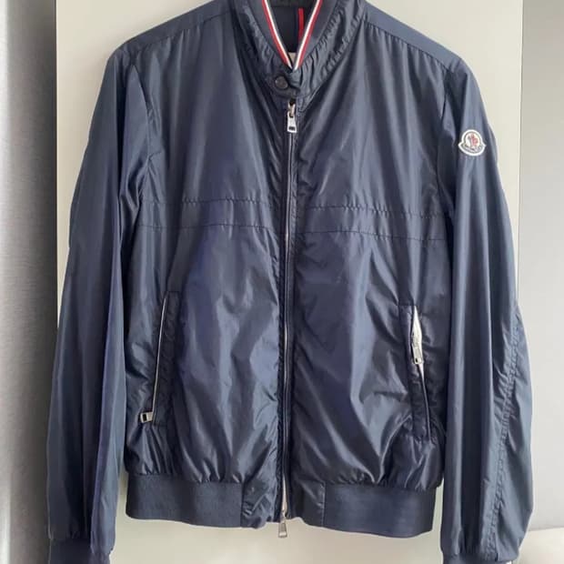 몽클레어 알버트 바람막이 집업 자켓 1사이즈 네이비