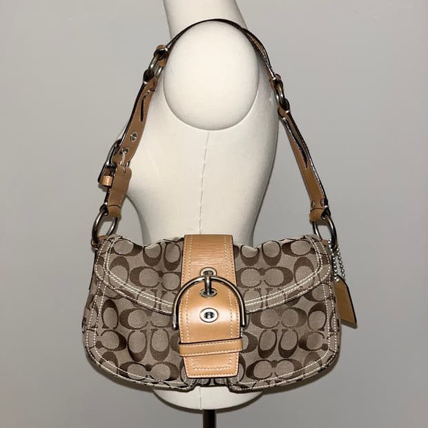Coach y2k basic shoulder bag