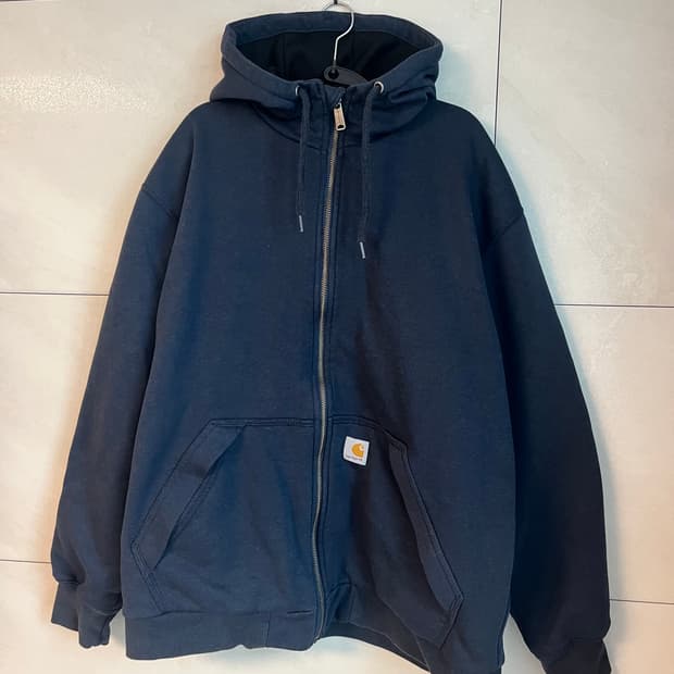 칼하트 루즈핏 후드집업 네이비 (L size)