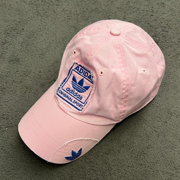 아디다스 올드스쿨 빈티지 캡 처분 