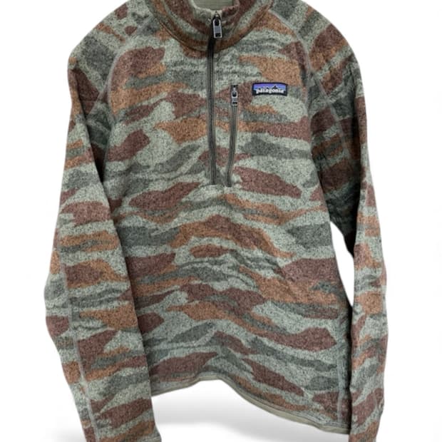 파타고니아 베터스웨터 카모 집업 후리스S