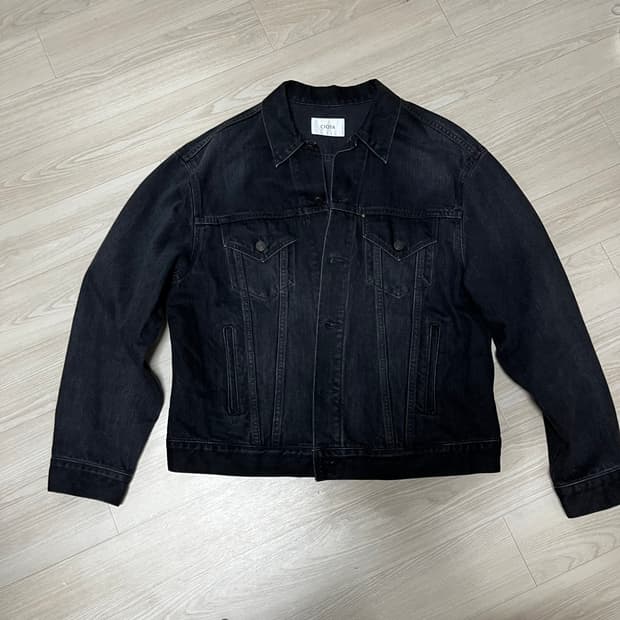 시오타 3세대 데님 자켓 블랙 44