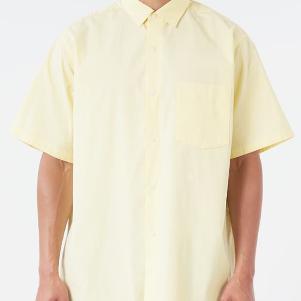 나나미카 레귤러 카라 윈드셔츠 L