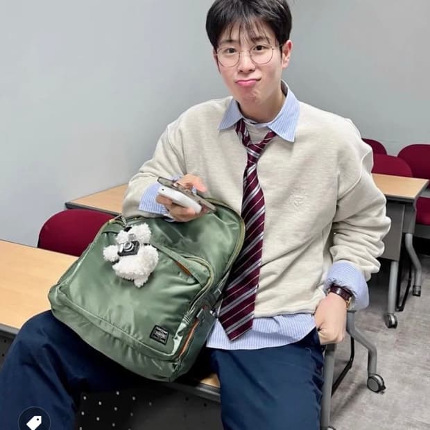 (새제품) 포터 탱커 데이팩 백팩 세이지 그린 19L