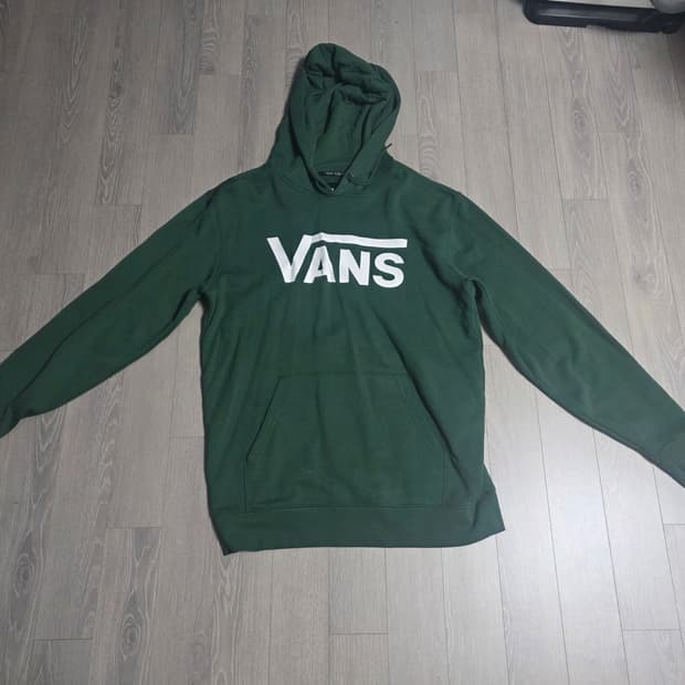 Vans 그린 후드티