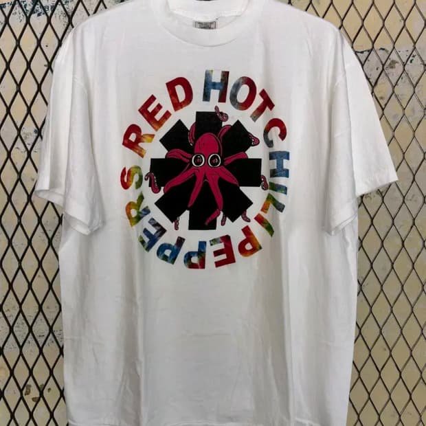 RHCP 밴드티